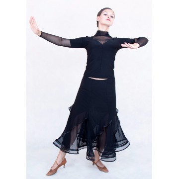 Юбка для бальных танцев SM Collection «Розалия» стандарт